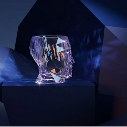 Conjunto de 4 frascos brilhantes Adan Nano Vondom em 4 cores