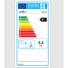 Inserto de leña turboalimentado Ferlux Fuji 70 de 8,2 kW