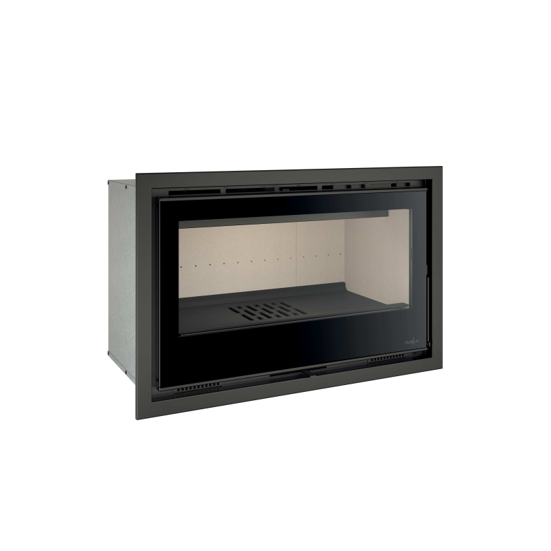 Ferlux Teide 90 Panoramic 11 kW Turbo Ventilated Wood-Based Fireplace