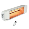 Heliosa HD 77 Radiante 2000W Riscaldatore Radiocomando Bianco.