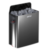 Sauna de vapor Zen 3 plazas Pack completo 4.5kW Black Wall Francia Sauna