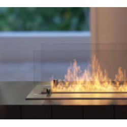 Bruciatore a bioetanolo Infire 1L Insert 600 con 2 unità in vetro