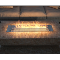 Infire 3L Insert 1200 Bioethanol Burner com 2 unidades de vidro