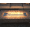 Infire 3L Insert 1200 Bioethanol Burner com 2 unidades de vidro