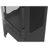 Poêle bioéthanol Incoza 3 avec 3 cotés vitres Infire 3 kW Noir