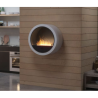 Chimenea de Bioetanol Incyrcle Infire con Vidrio 2 kW Blanco