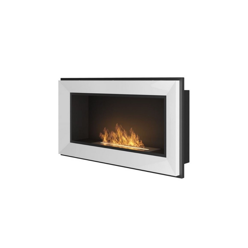 SIMPLEfire Frame 600 Chimenea de Bioetanol Negro con 1 Ventana