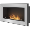SIMPLEfire Frame 900 Bioethanol Lareira Preto com 1 Janela