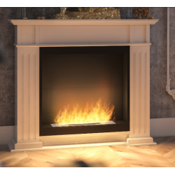 Infire Inportal1 Bioethanol-Kamin weiß mit 1 Fenster