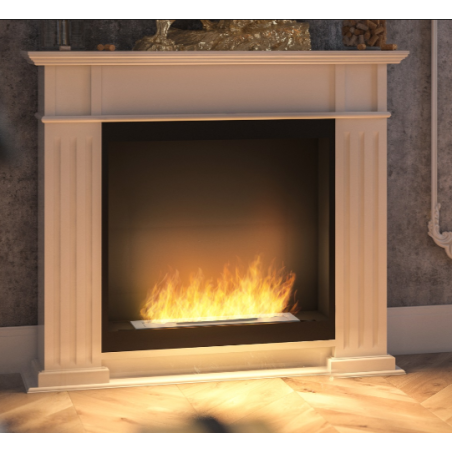 Infire Inportal1 Caminetto a bioetanolo bianco con 1 finestra