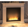 Infire Inportal1 Bioethanol Fireplace White with 1 Window