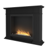 Cheminée au bioéthanol Infire  Inportal1 noir avec 1 vitre