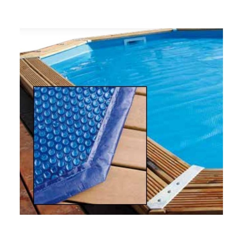 Bubble cover per piscina Ubbink 490x355 ottagonale ovale
