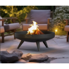 Misa 700 Aço Fire Bowl preto Infire