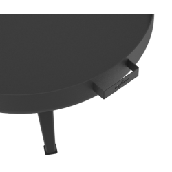 Misa 700 Steel Fire Bowl black Infire