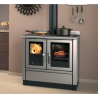 Wood burning stove La Nordica Venezia Black 8kW