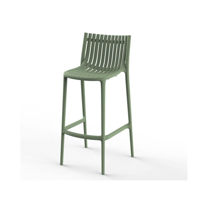 Set de 4 taburetes altos Vondom Ibiza Counter Pickle
