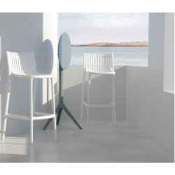 Set de 4 taburetes altos Vondom Ibiza Counter Pickle
