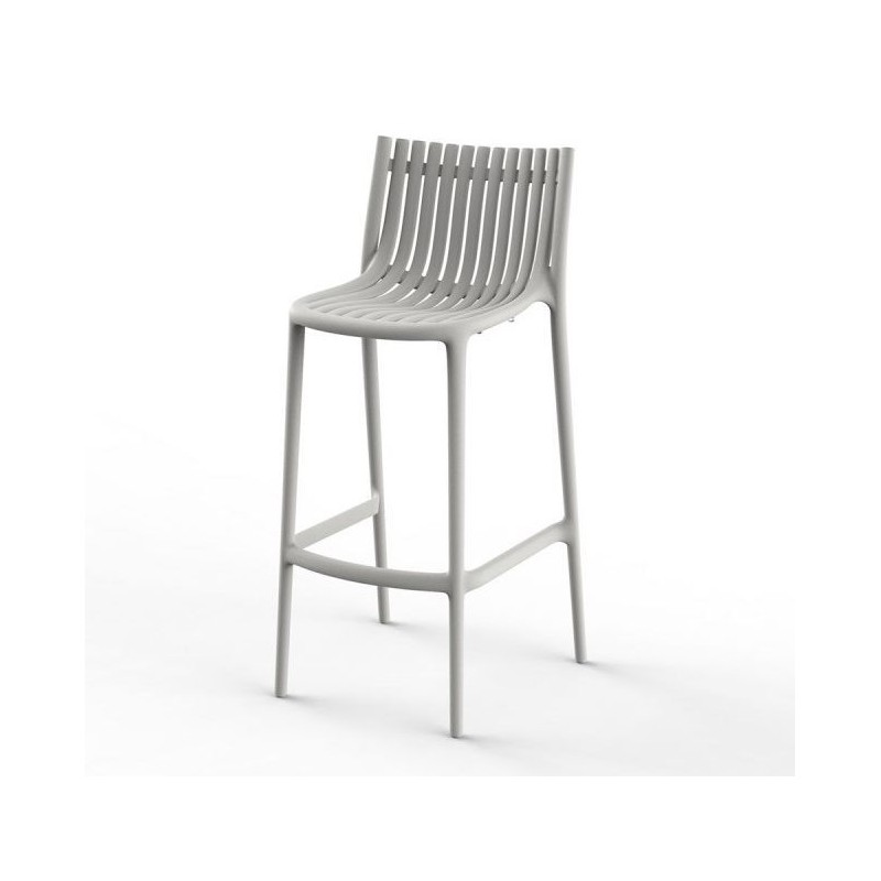 Lot de 4 Tabourets de Bar Ibiza Ecru Vondom