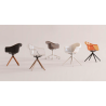 Set of 4 Ibiza Bar Stools Ecru Vondom