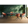 Set mit 2 Incasso Melon Vondom Drehstühlen