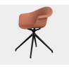 Set mit 2 Incasso Melon Vondom Drehstühlen
