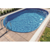 Azuro Oval Pool 5,5x3,7x1,2 Freistehender oder unterirdischer Sandfilter