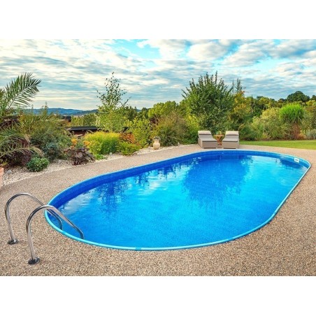 Azuro Ibiza Ovaler Pool 320x525 H150