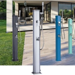 Jolly Go 20L Solardusche Silber Formidra