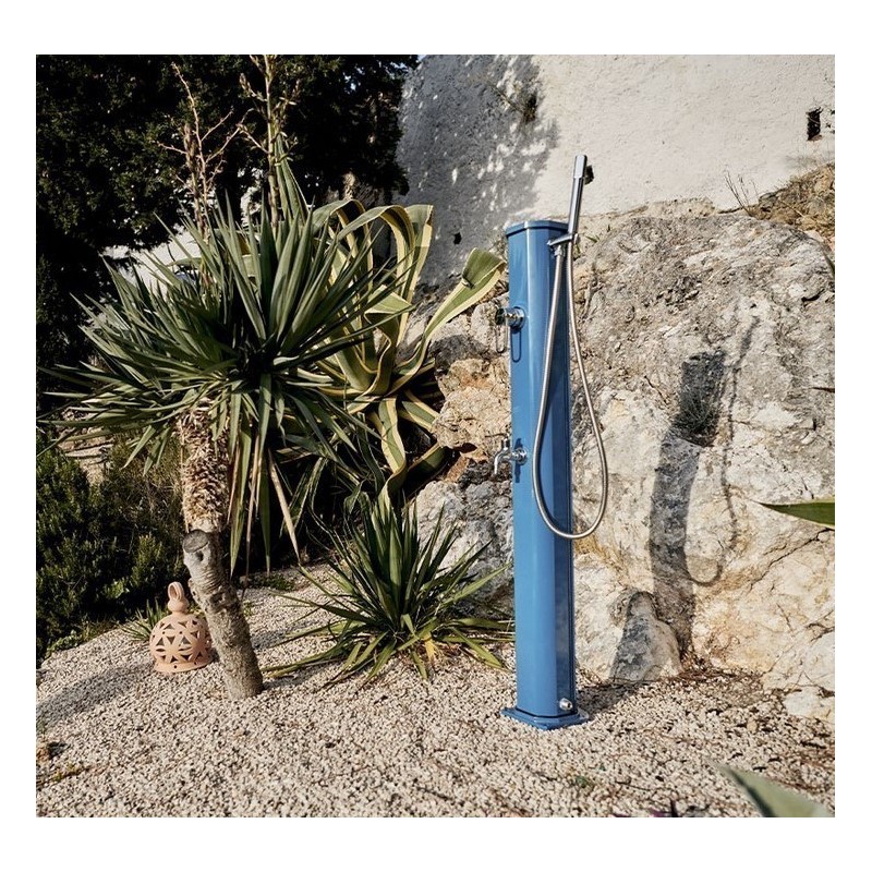Jolly Go 20L Solardusche Capri Blau Formidra