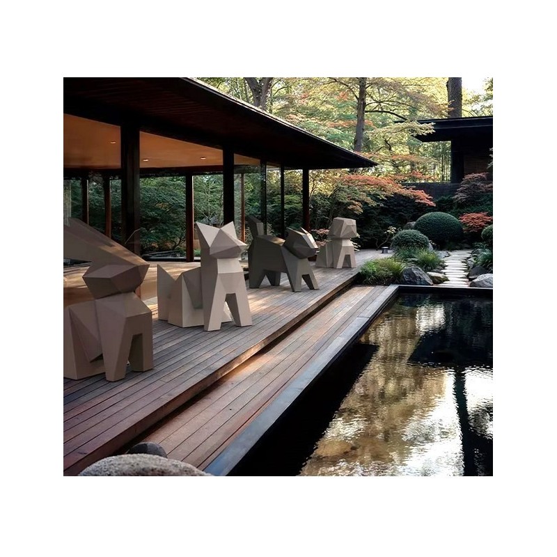 Statua Design Fox Kokitsune Origami Vondom