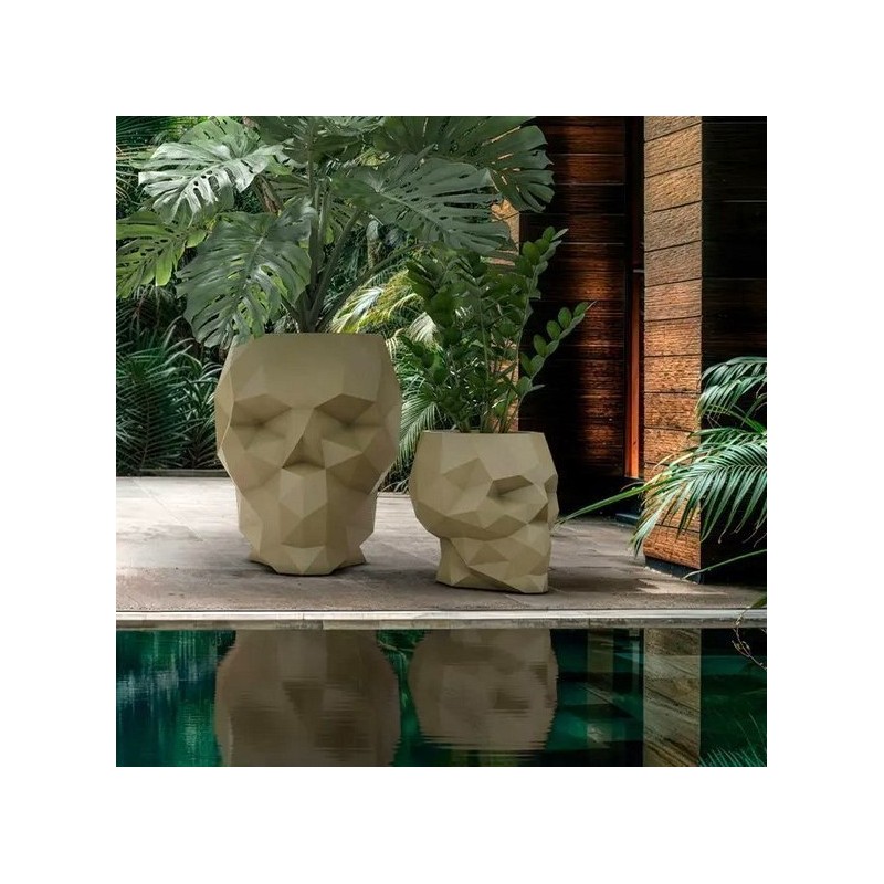 Jardinière Skull Vondom H70cm Medium