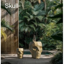 Taburete Skull Vondom H43cm