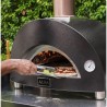 Moderno 1 Alfa Forni Pizza Oven with Antique Red Wood