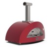 Moderno 2 Alfa Forni Pizzaofen aus antikem rotem Holz