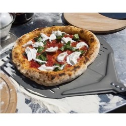 Alfa Cart Base für Moderno 1 Pizzaofen auf Rädern Schwarz