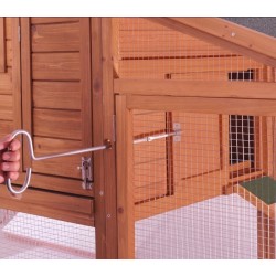 Poulailler de Jardin en bois 3-4 Poules Habrita 1.50m2