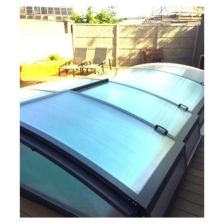 Imperial 4.3X4.3 Copertura Telescopica per Piscina Abrilios