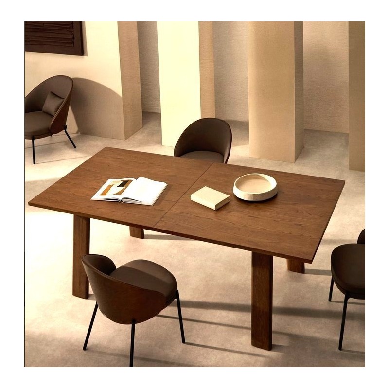 Table Rectangle Extensible 200 à 250x95 bois chêne Lena VeryForma