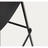 ot von 4 Hockern mit schwarzer und schwarzer Metallplatte Tea VeryForma