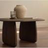 VeryForma Pita Dark Finish Oak Wood Coffee Table