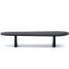 Table Basse en bois de chêne noir Lounge Pita VeryForma