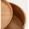 Nachttisch Holz rund Esche 55 Ovia VeryForma
