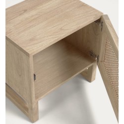 Comodino in legno massello di Mindi 50x48 Texi VeryForma