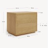Nachttisch Eiche FSC 53x44 Bali VeryForma