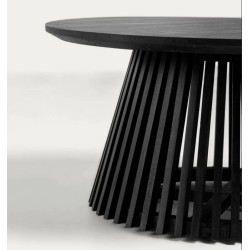 Mesinha de Madeira Mindy Black Jet 80cm VeryForma