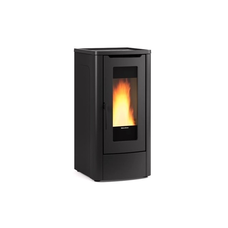 Fogão a pellets La Nordica Extraflame Dahiana VFS 10 kW ventilado Ivory