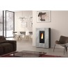 Fogão a Pellets Estreito La Nordica Extraflame Marilena Plus AD 8kW Preto
