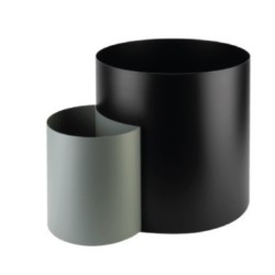 Range-bûches Jumo Noir et Vert Sauge Dixneuf Design