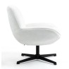 Ena Stoff Weißer Drehsessel VeryForma